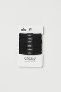 Untangled Hair Tie 6-Pack - Black image 1