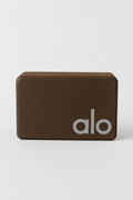 Uplifting Yoga Block - Espresso/Silver image 1