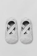 Women's Pivot Barre Sock - Athletic Heather Grey image 1