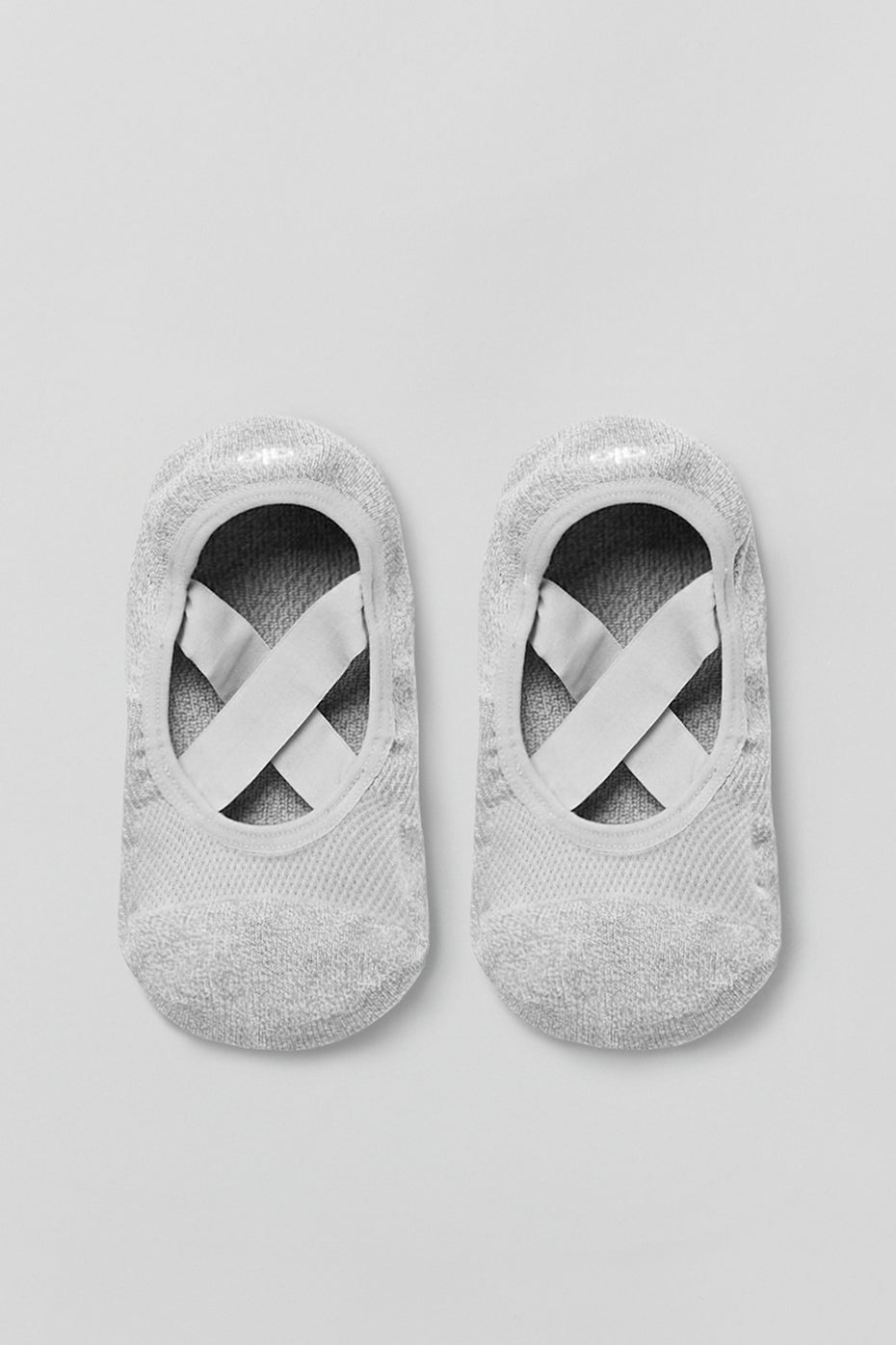 Women's Pivot Barre Sock - Athletic Heather Grey image 1
