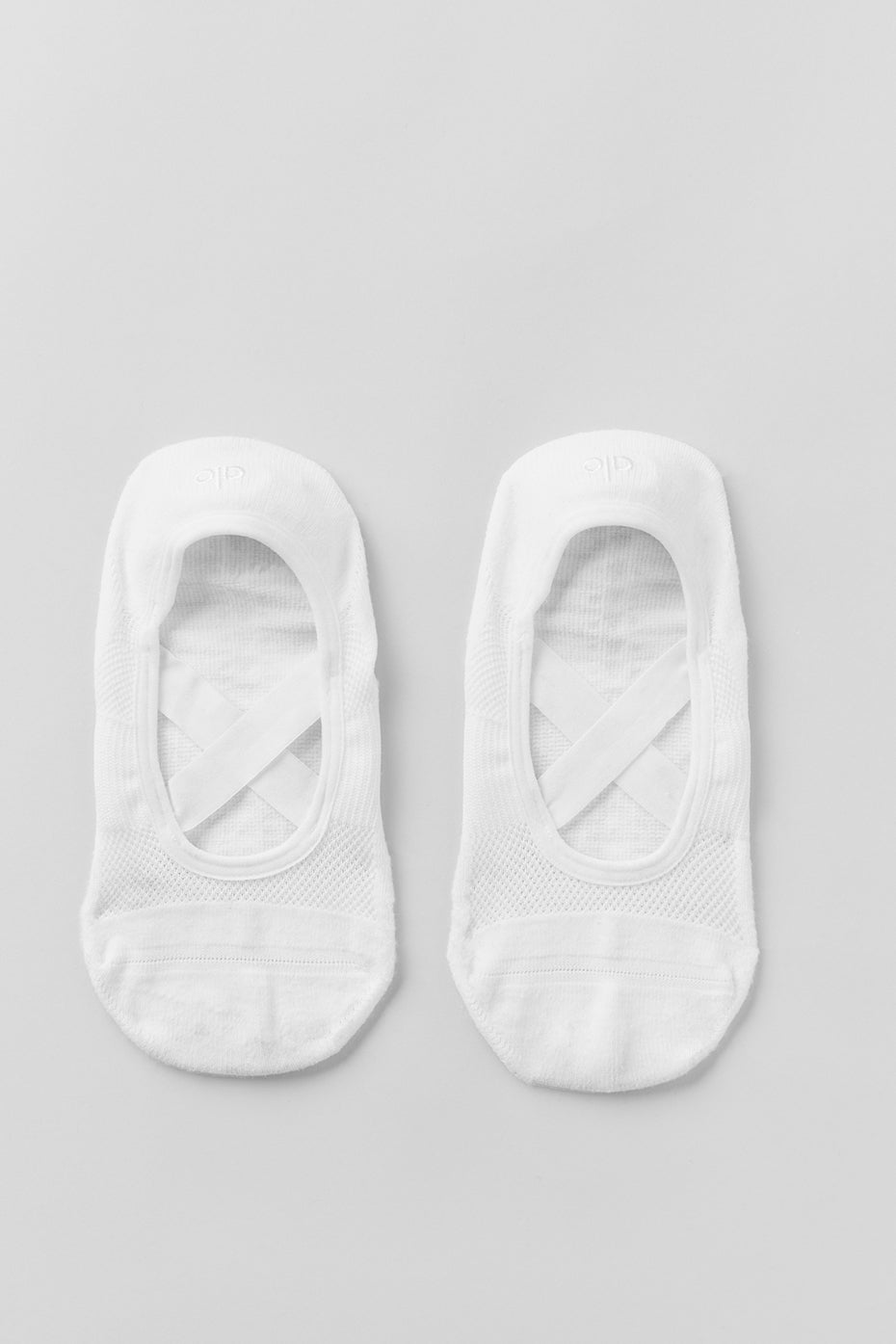 Women's Pivot Barre Sock - White image 2