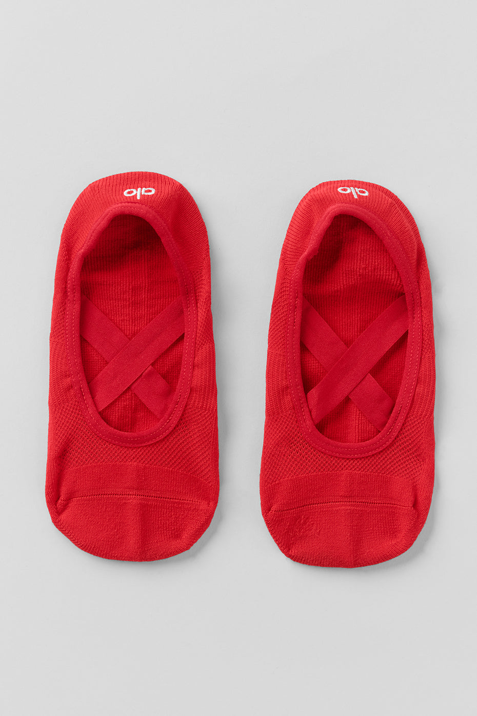 Women's Pivot Barre Sock - Bright Red image 1