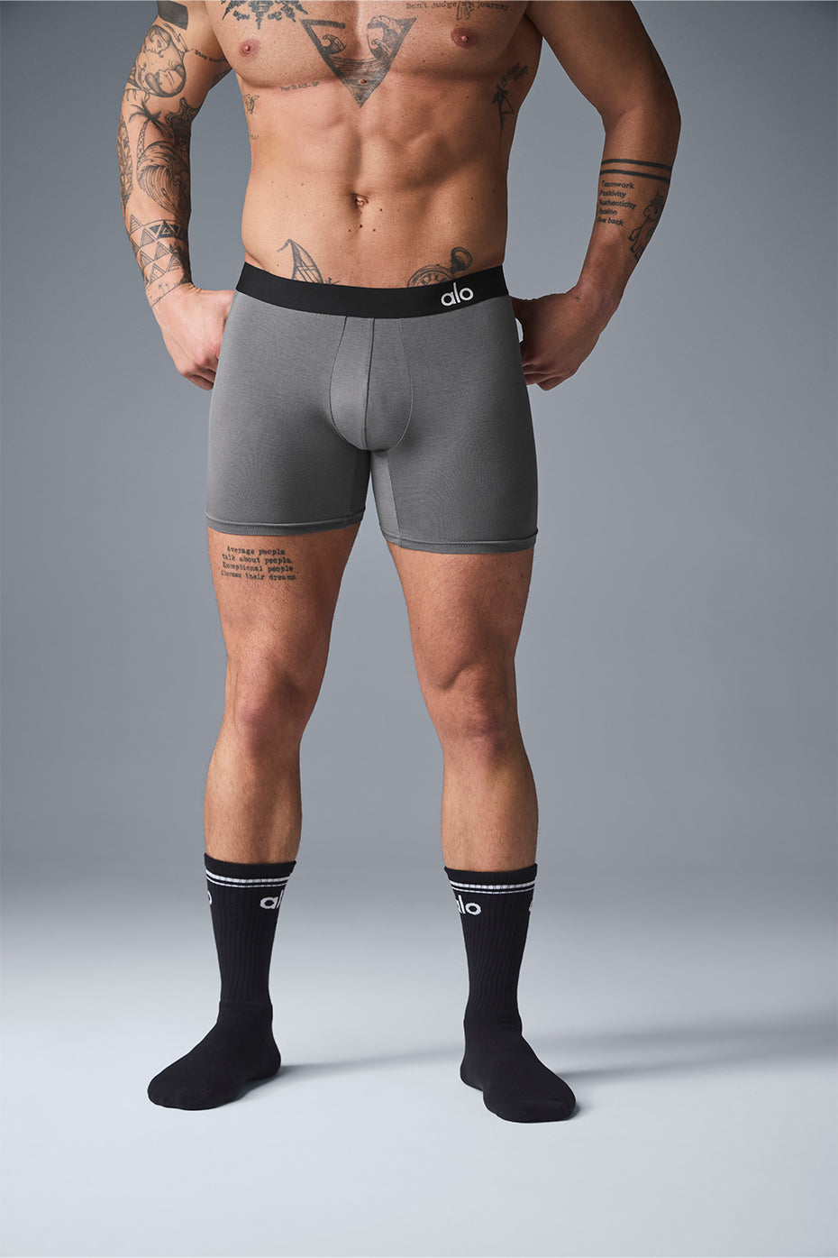 Day and Night Boxer - Grey image 4