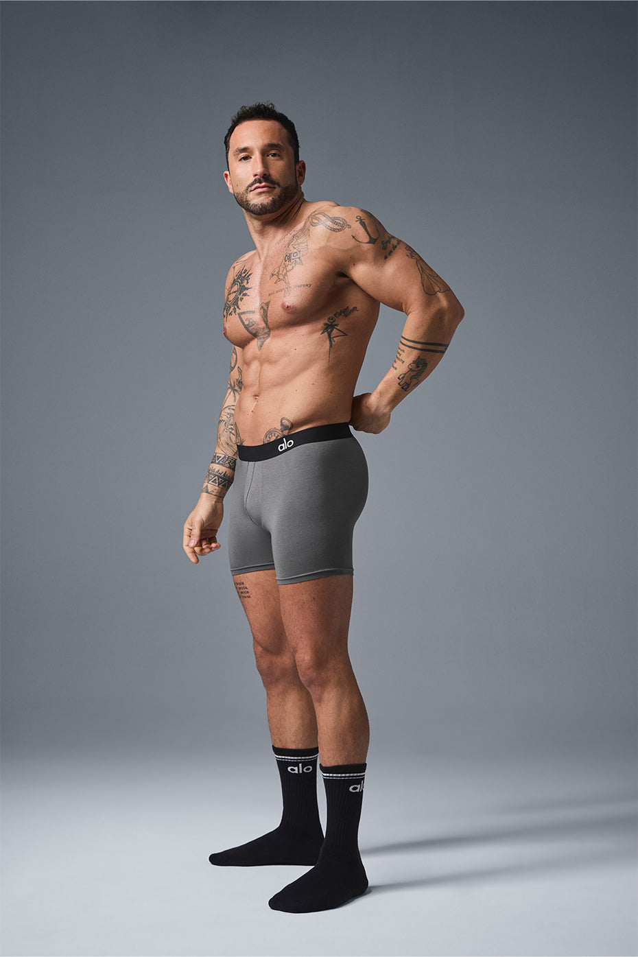 Day and Night Boxer - Grey image 6
