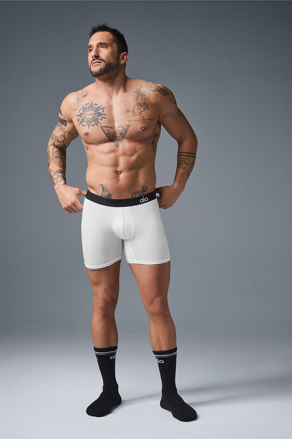Day and Night Boxer - White image 6