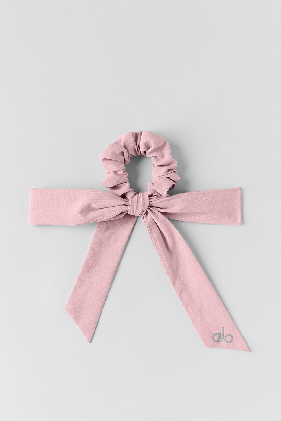 Love Knots Tie Scrunchie - Vintage Pink image 2