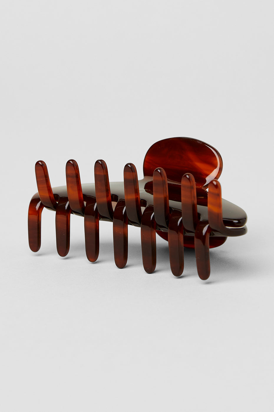 90's Claw Clip - Brown Tortoise image 3