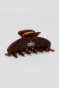 90's Claw Clip - Brown Tortoise image 1