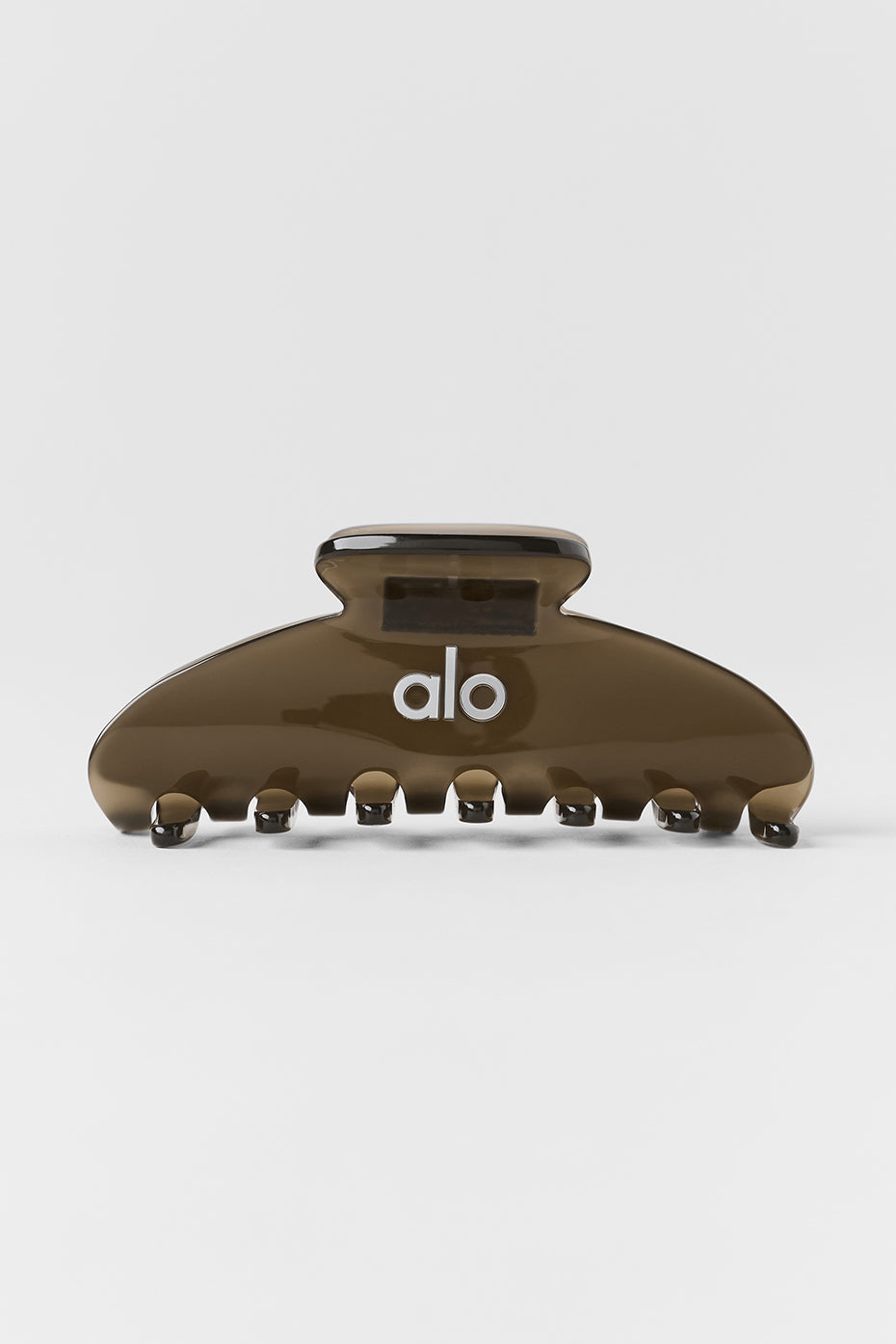 90's Claw Clip - Olive Tree Clear image 2