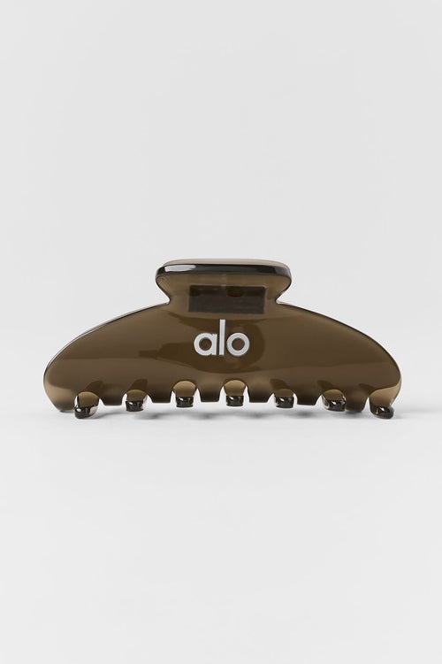 90's Claw Clip - Olive Tree Clear image 2