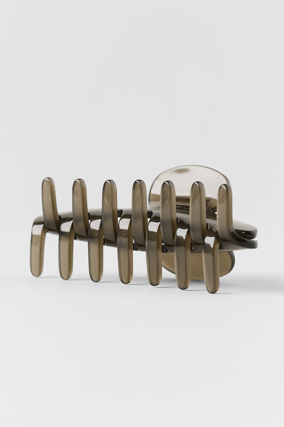 90's Claw Clip - Olive Tree Clear image 3