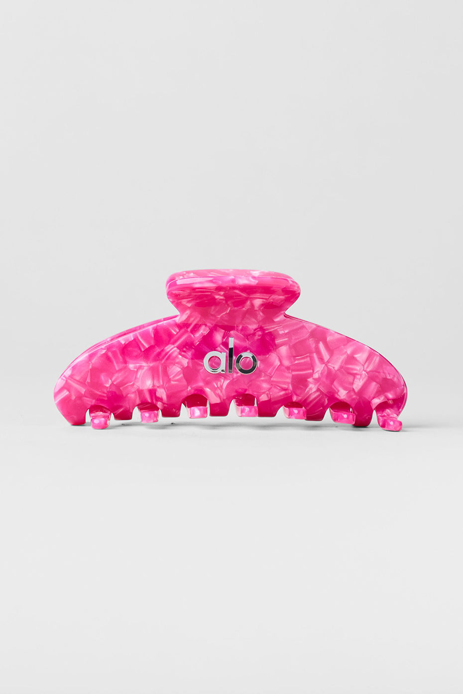 90's Claw Clip - Paradise Pink Shell image 2