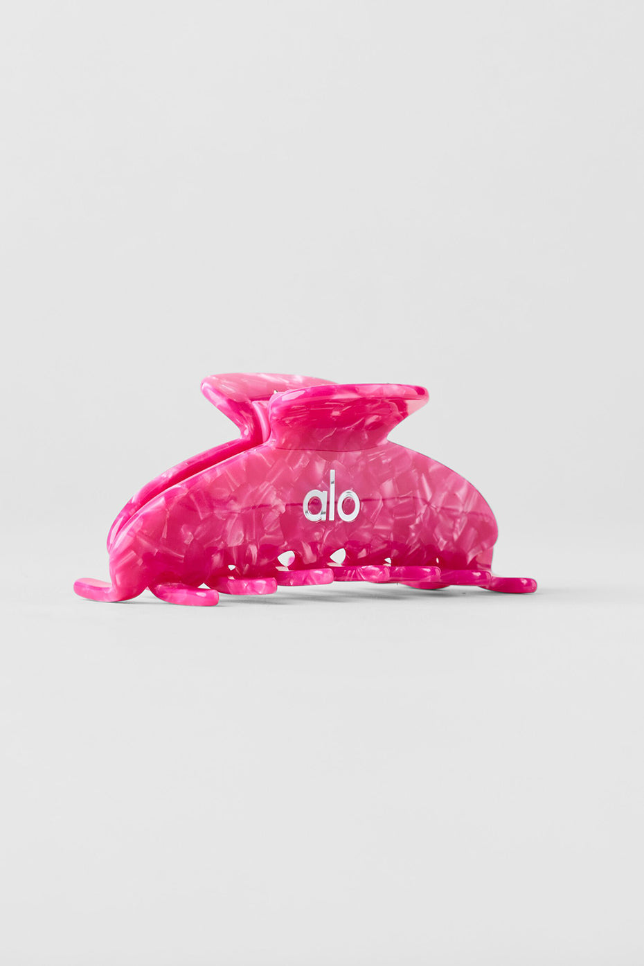 90's Claw Clip - Paradise Pink Shell image 3