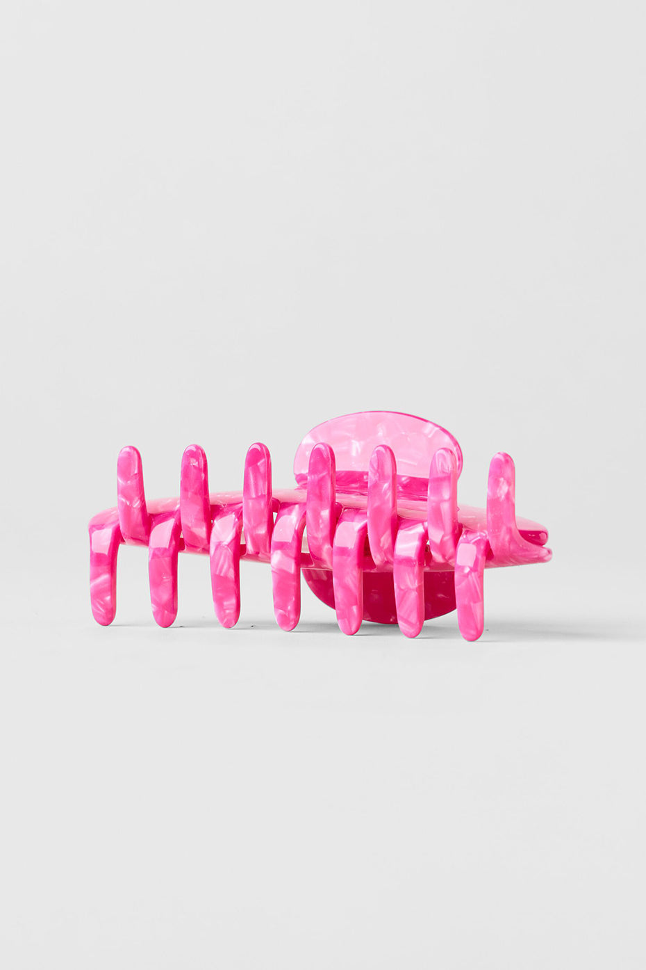 90's Claw Clip - Paradise Pink Shell image 4