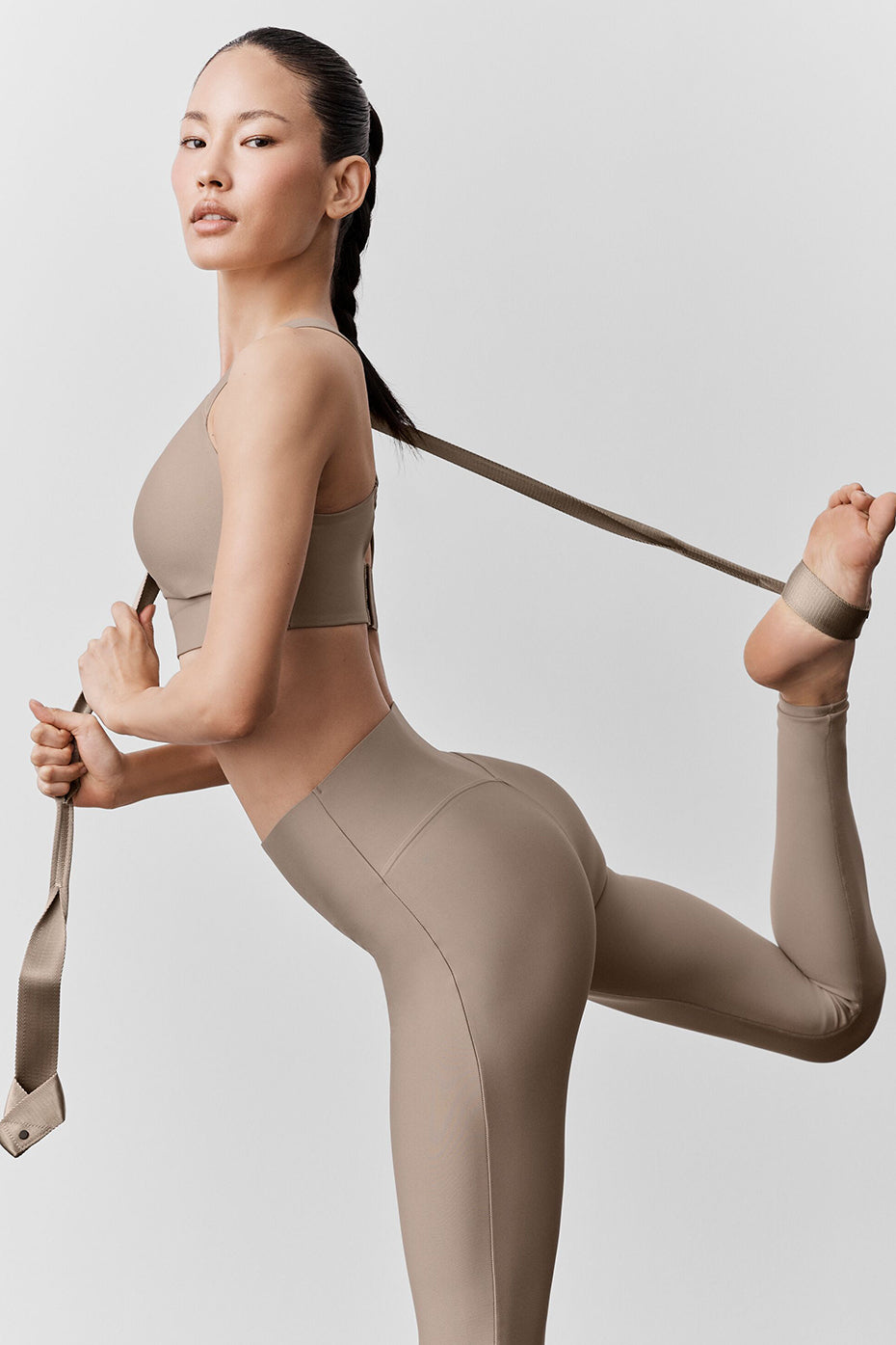 Yoga Strap - Gravel image 2