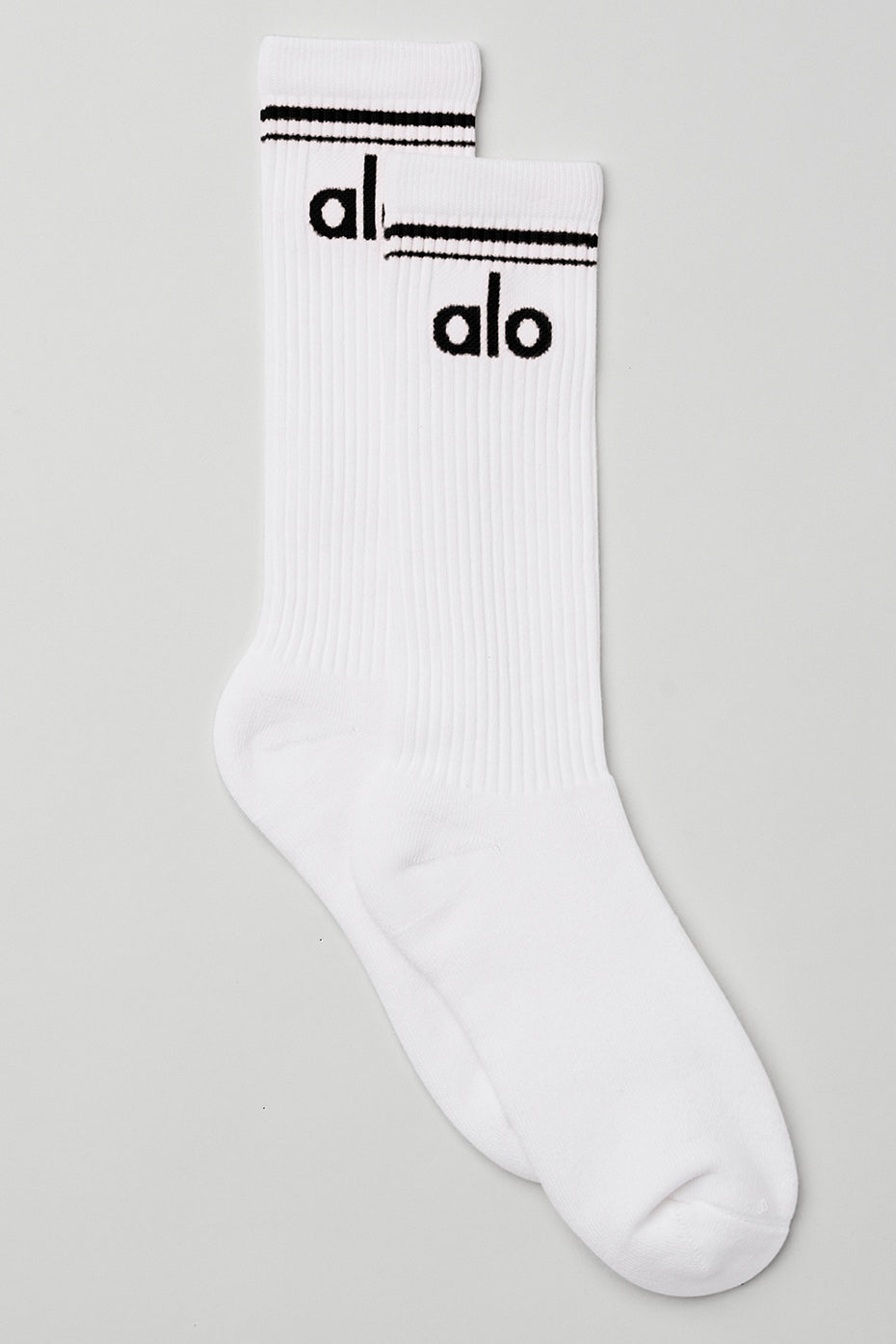Unisex Throwback Sock - White/Black image 1