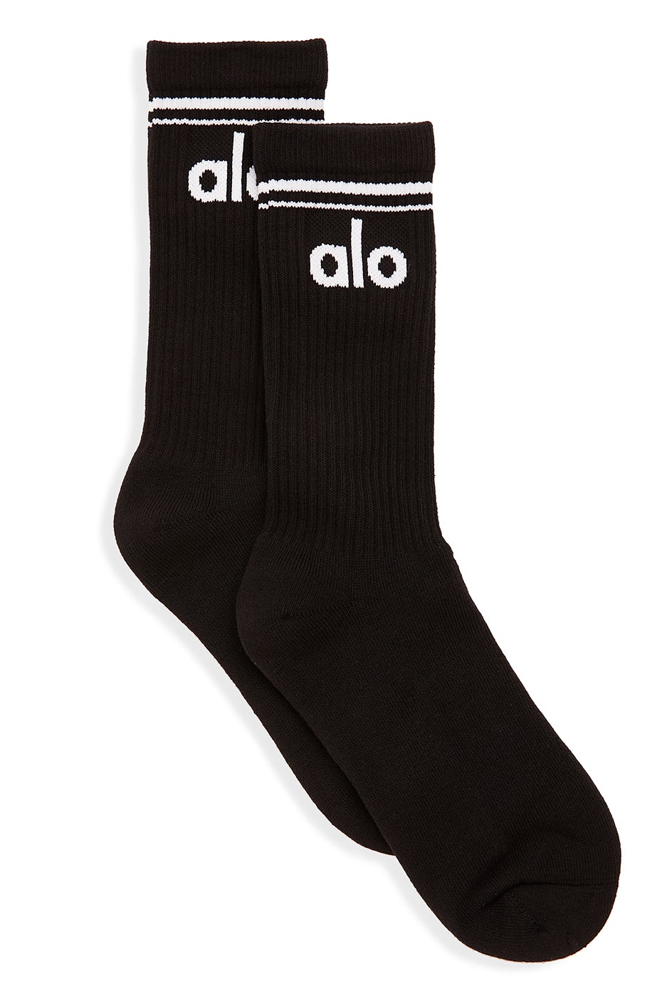Unisex Throwback Sock - Black/White image 1