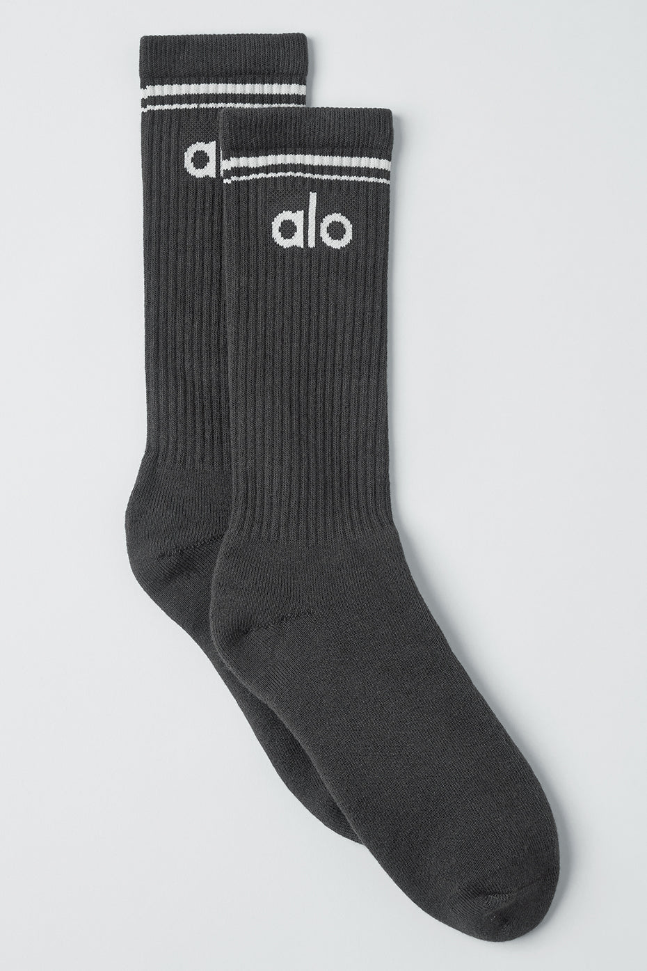 Unisex Throwback Sock - Anthracite/White image 1