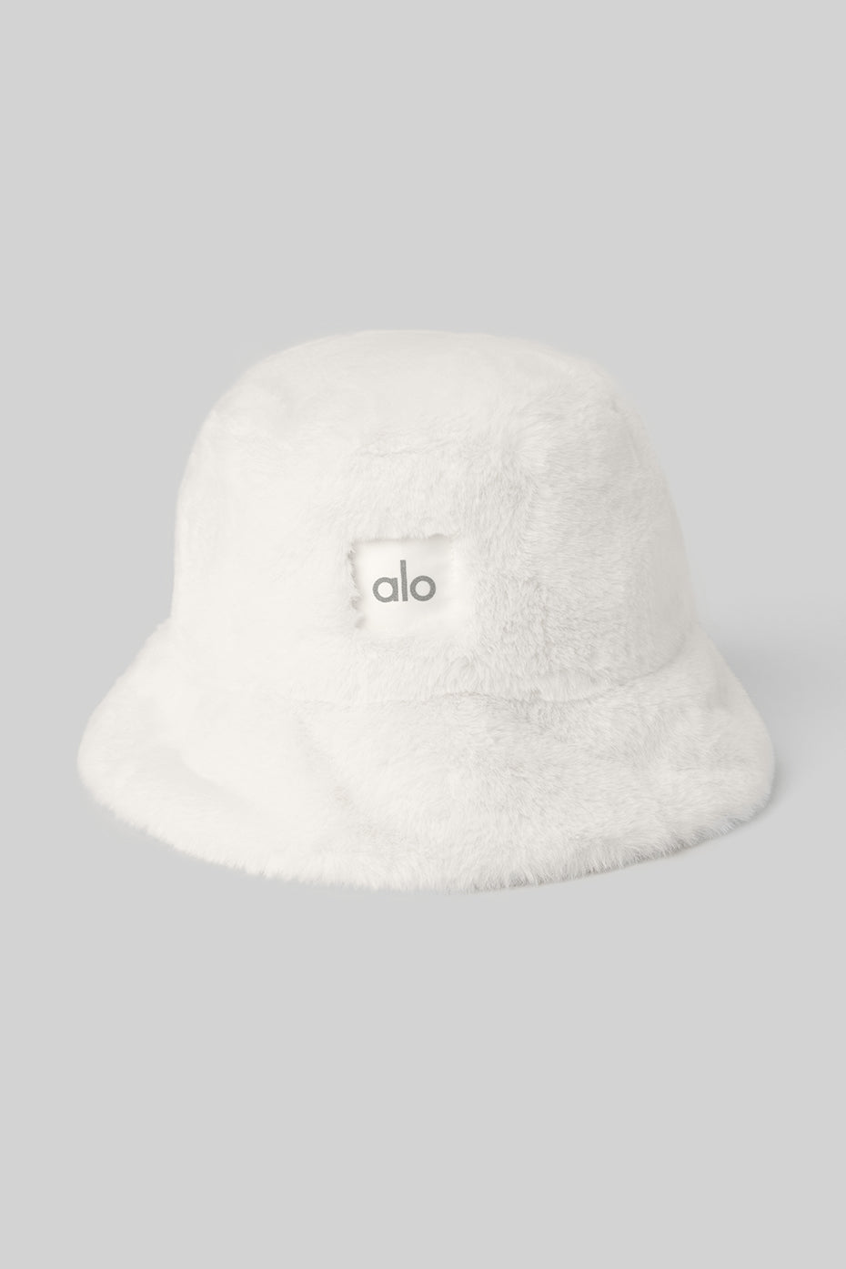 Faux Fur Bucket Hat - Ivory image 1
