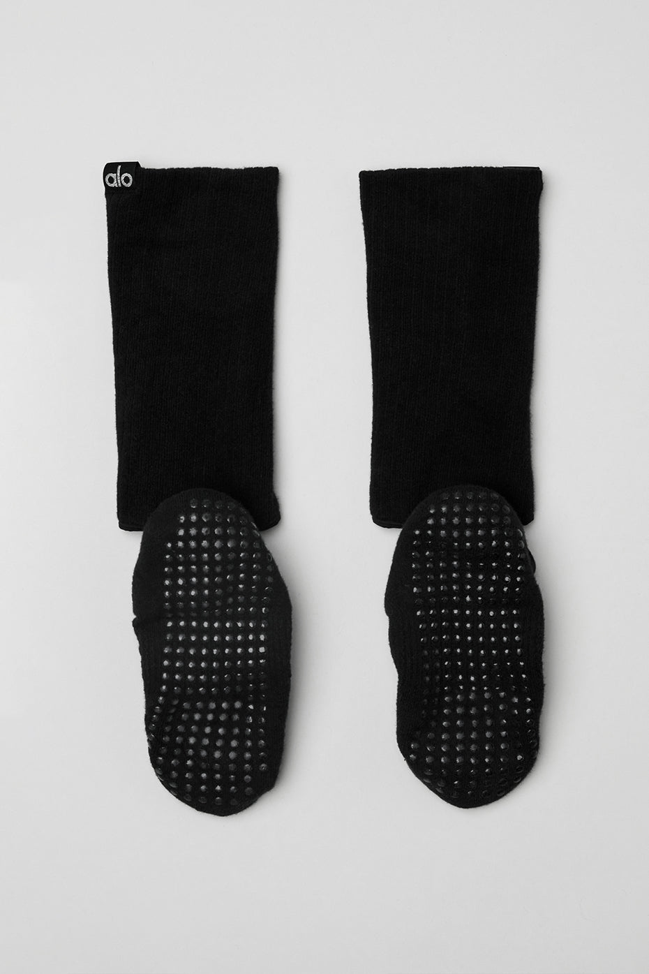 Women's Strappy Siren Grip Sock - Black image 4