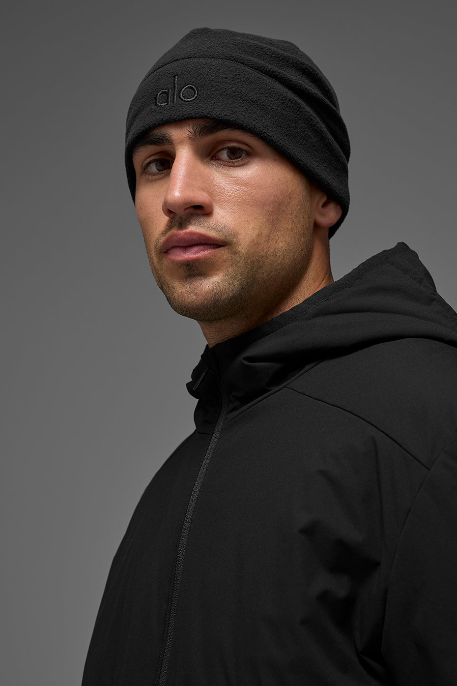 Performance Fleece Beanie - Black/Black image 1