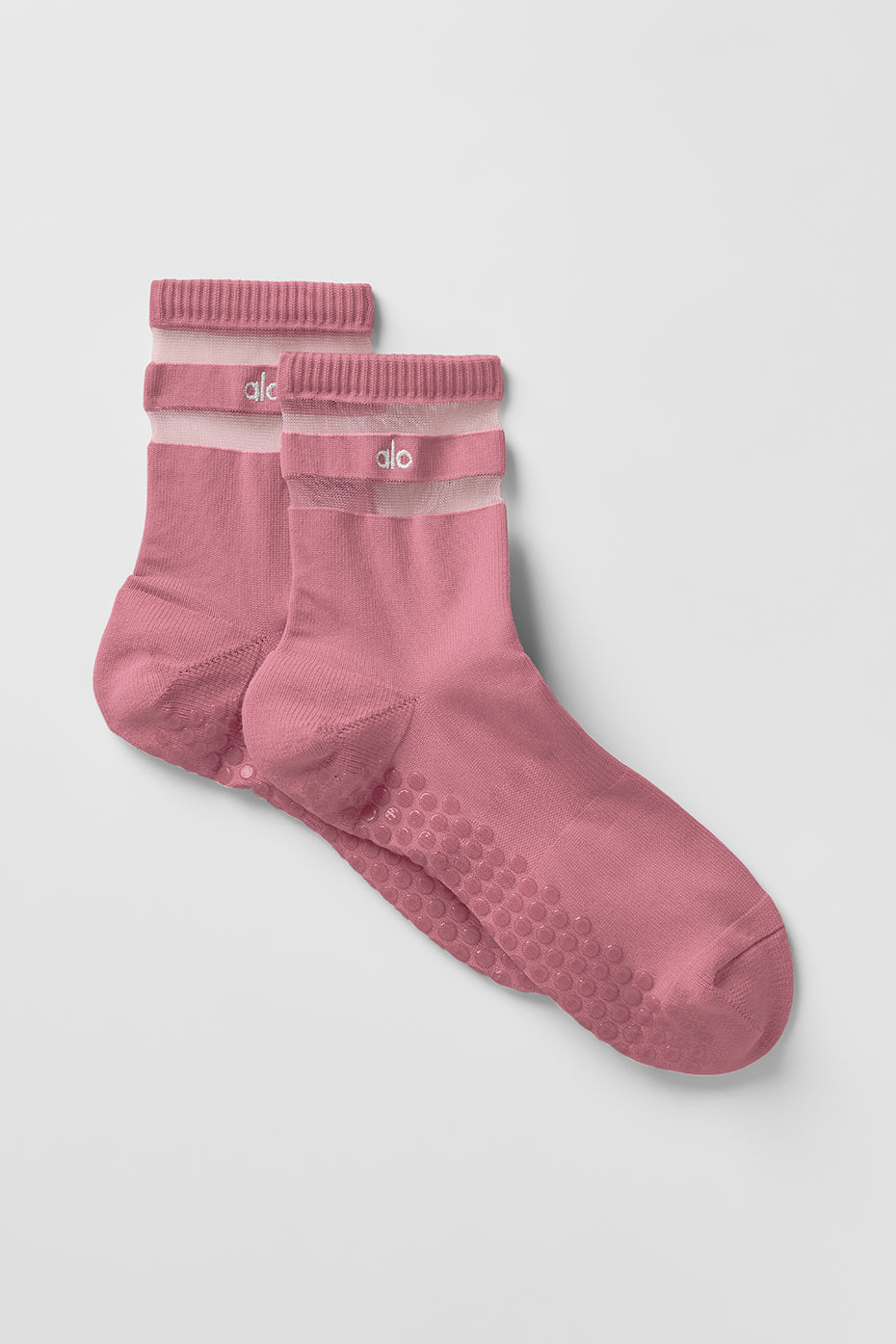 Women's Pulse Grip Sock - Pink Wild Rose image 1