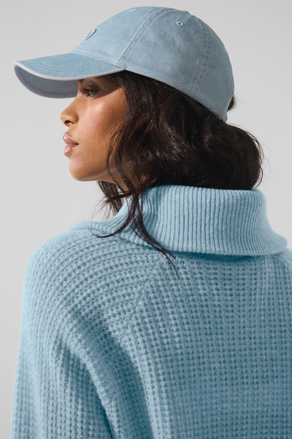 Washed Off-Duty Cap - Light Denim image 3