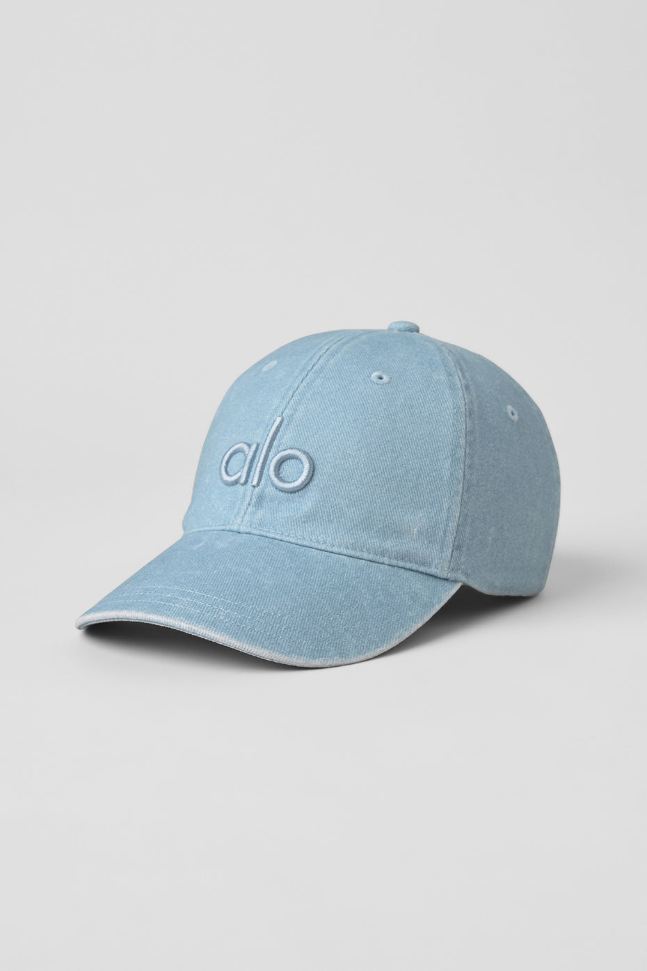 Washed Off-Duty Cap - Light Denim image 2