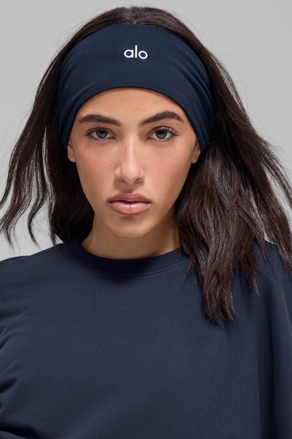Performance Conquer Headband - Navy image 1