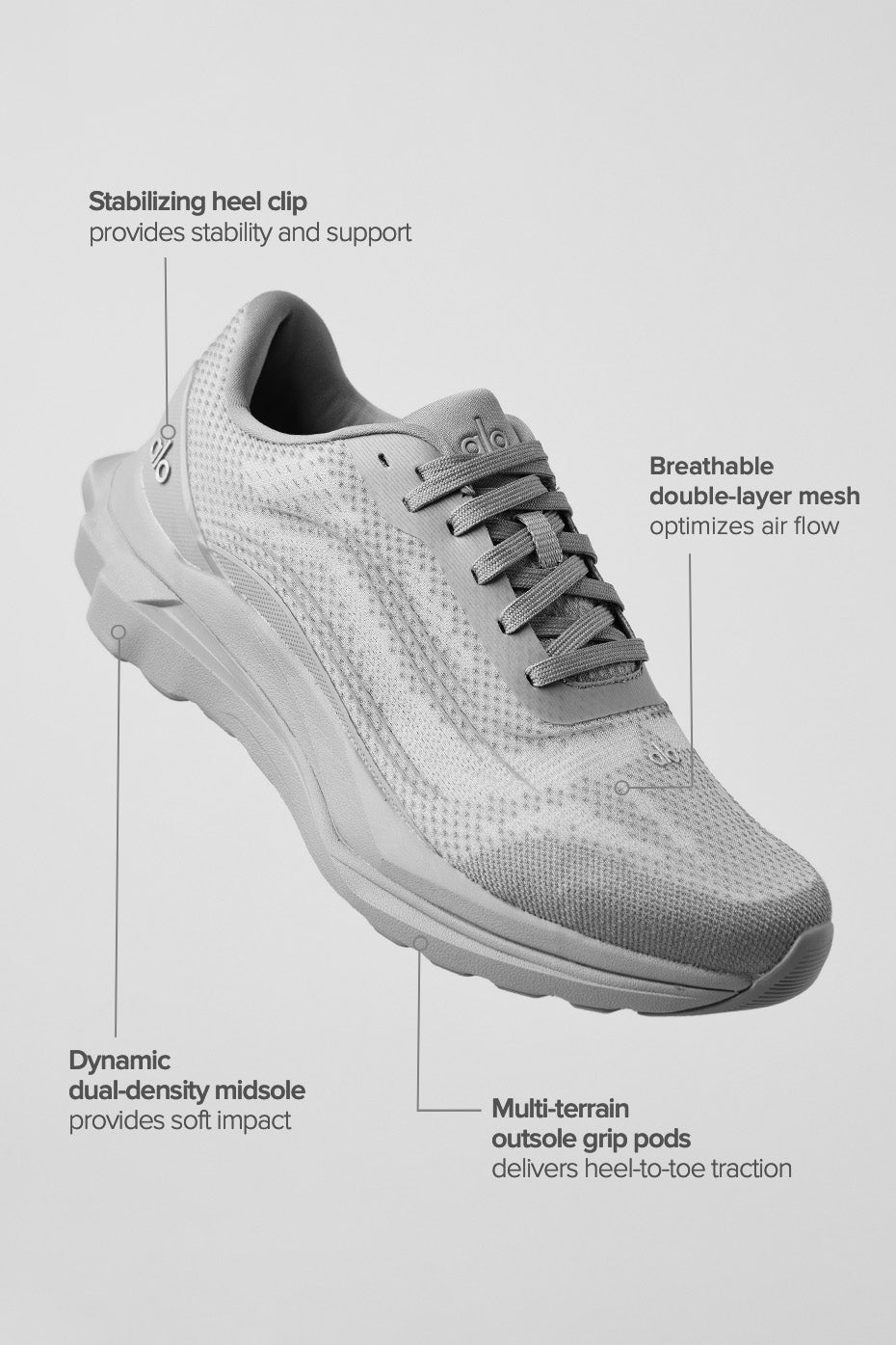 ALO Runner - Grey/Grey image 2