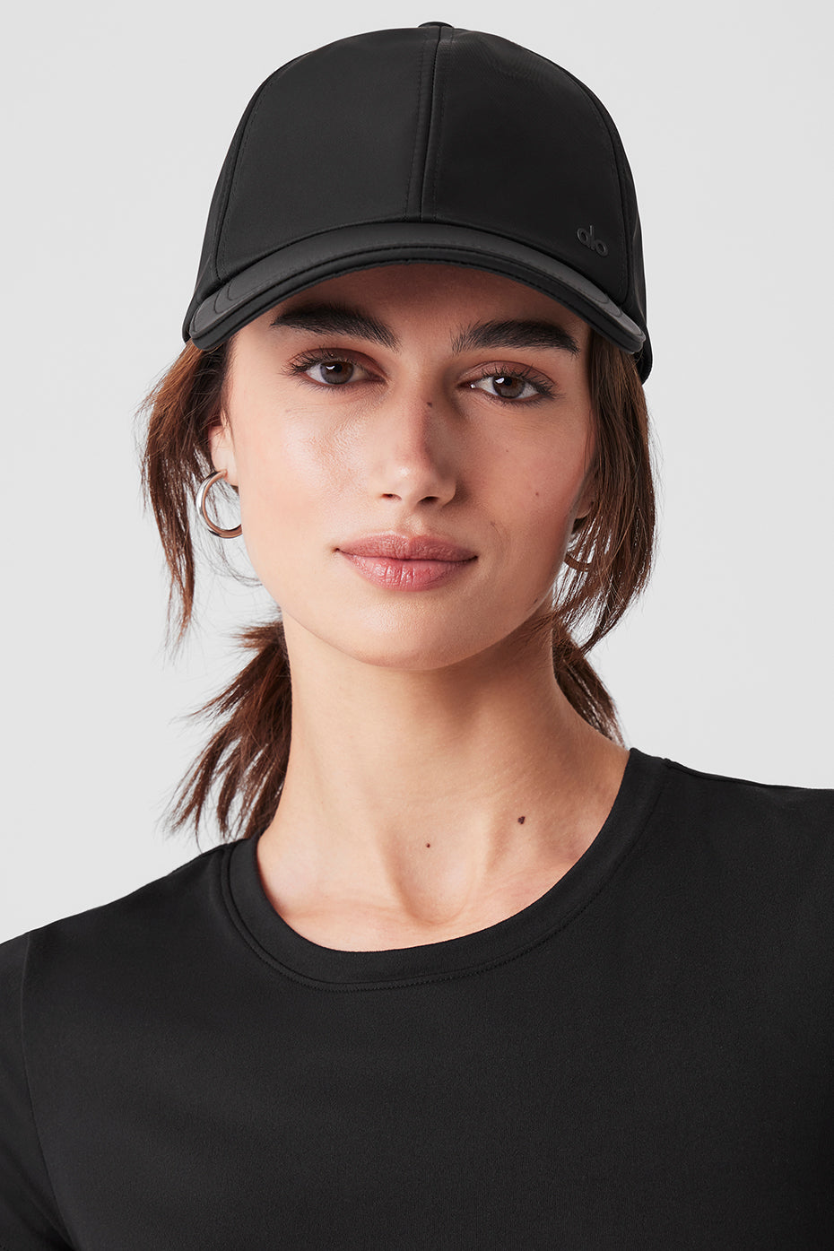 Satin Off-Duty Cap - Black image 2