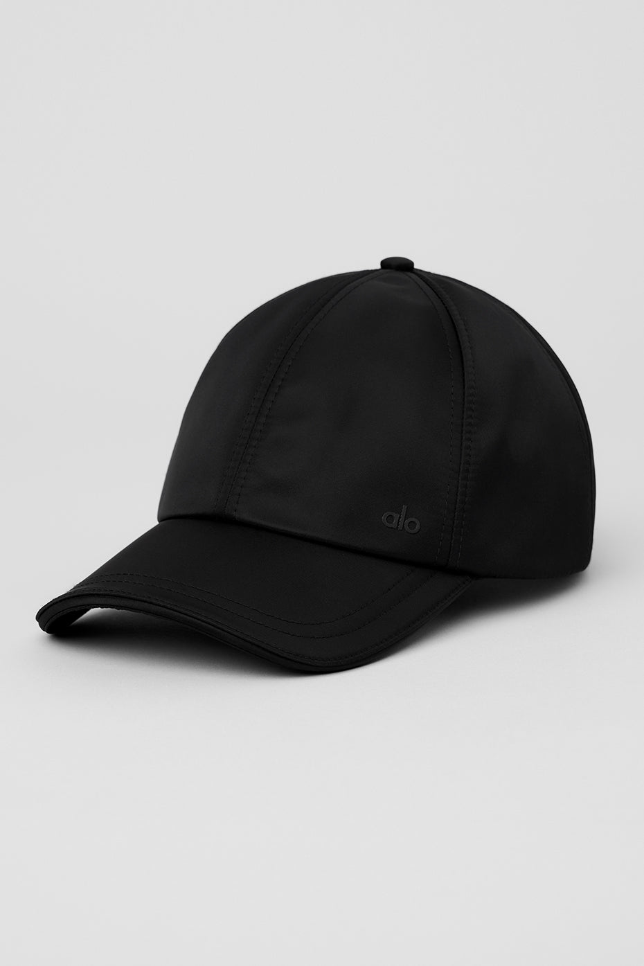 Satin Off-Duty Cap - Black image 1