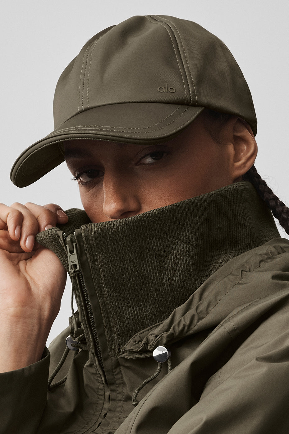 Satin Off-Duty Cap - Olive Tree image 2