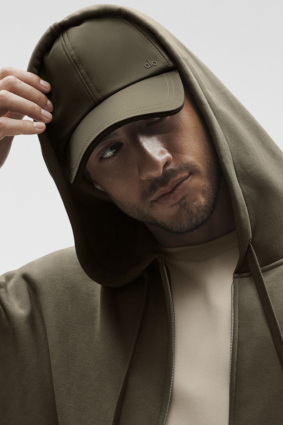 Satin Off-Duty Cap - Olive Tree image 4