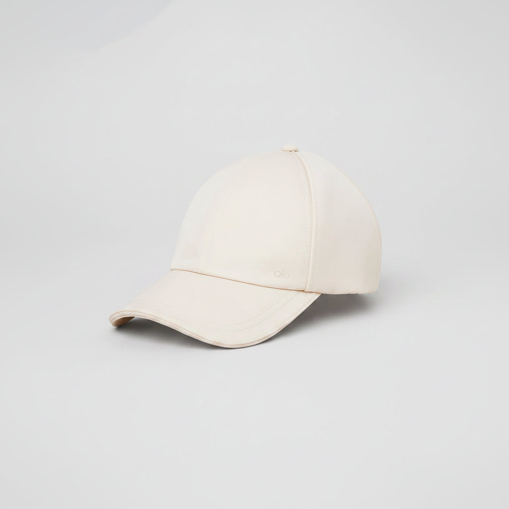 Satin Off-Duty Cap - Creme image 1