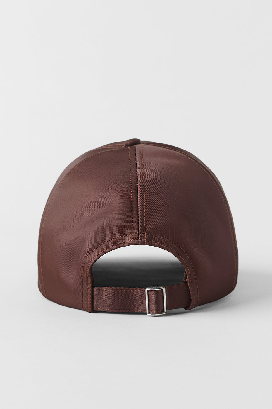 Satin Off-Duty Cap - Brownstone image 4