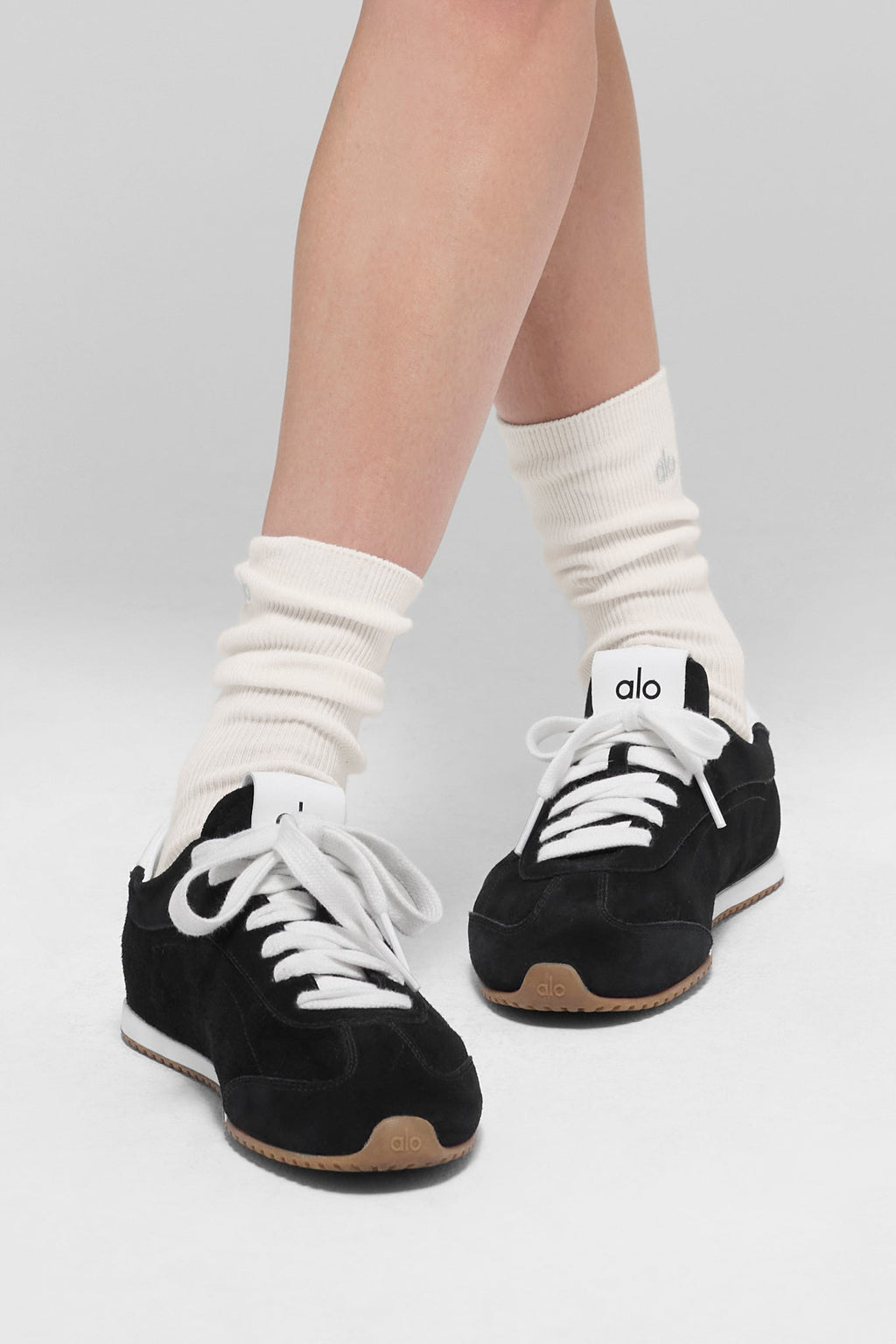 Unisex Half-Crew Understated Sock - Ivory image 2