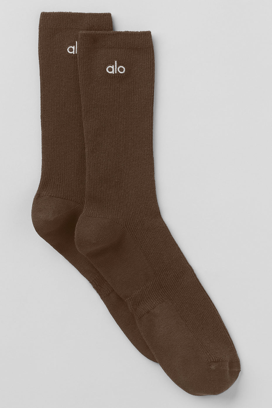 Unisex Half-Crew Understated Sock - Espresso image 1