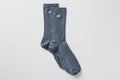 Unisex Half-Crew Understated Sock - Bluestone image 1