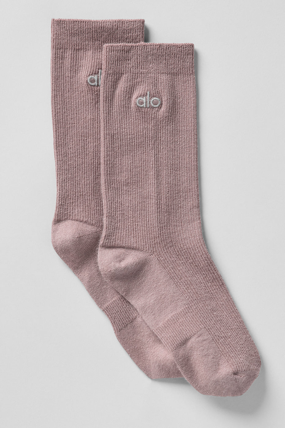 Unisex Half-Crew Understated Sock - Mushroom image 1