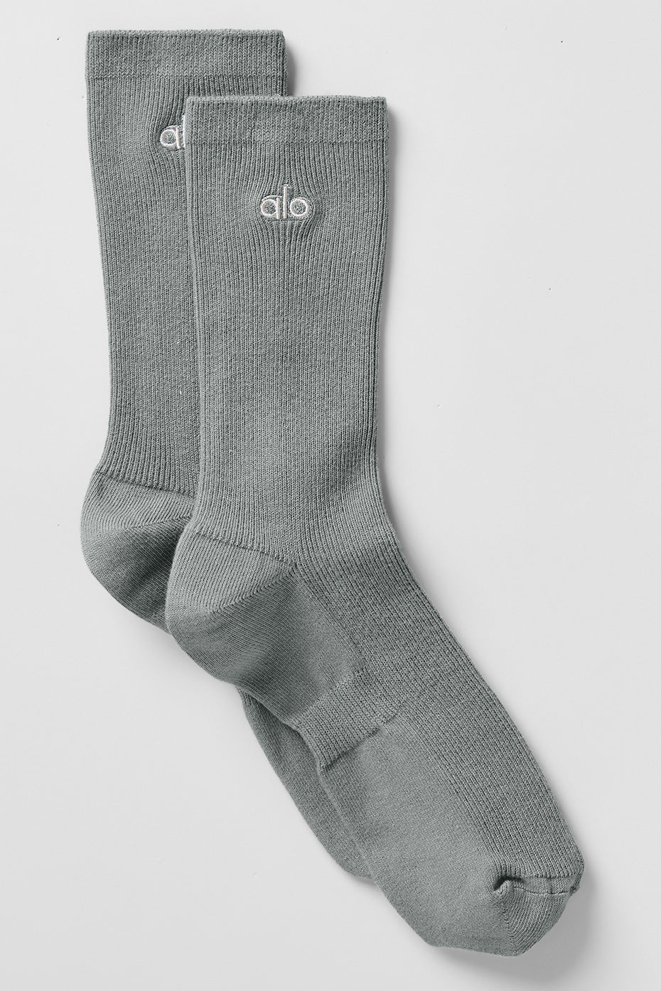 Unisex Half-Crew Understated Sock - Lunar Grey image 1