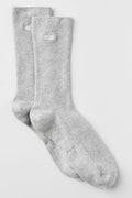 Unisex Half-Crew Understated Sock - Athletic Heather Grey image 1