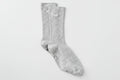 Unisex Half-Crew Understated Sock - Athletic Heather Grey image 1