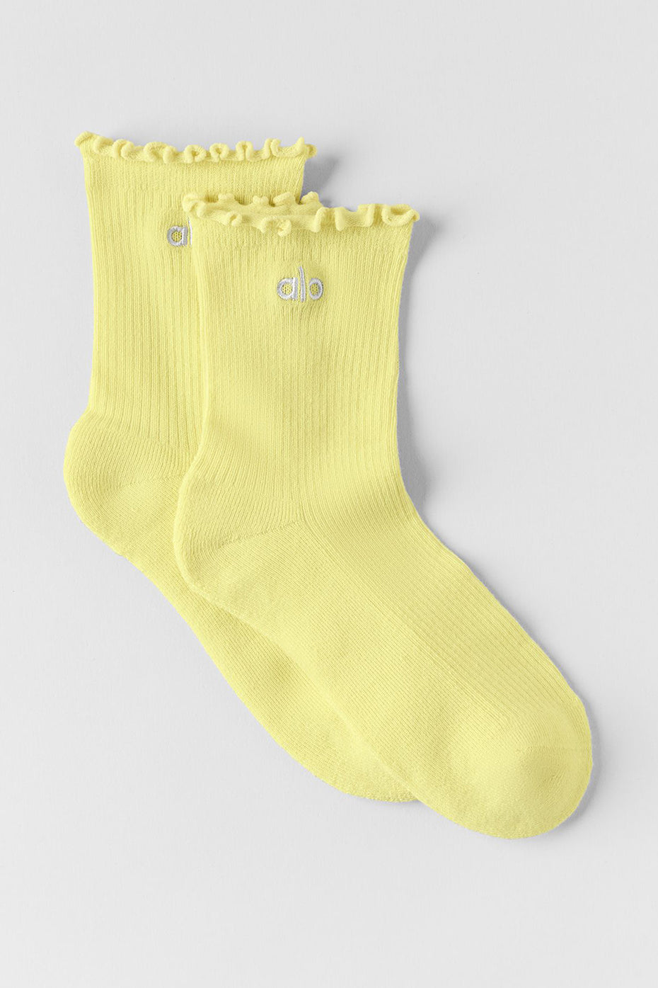 Women's Lettuce Edge Sock - Sunshine image 1