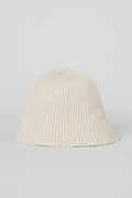 Denim Knit Cloche - Ivory/Oatmilk image 1