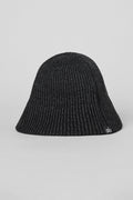 Denim Knit Cloche - Black/Anthracite image 1