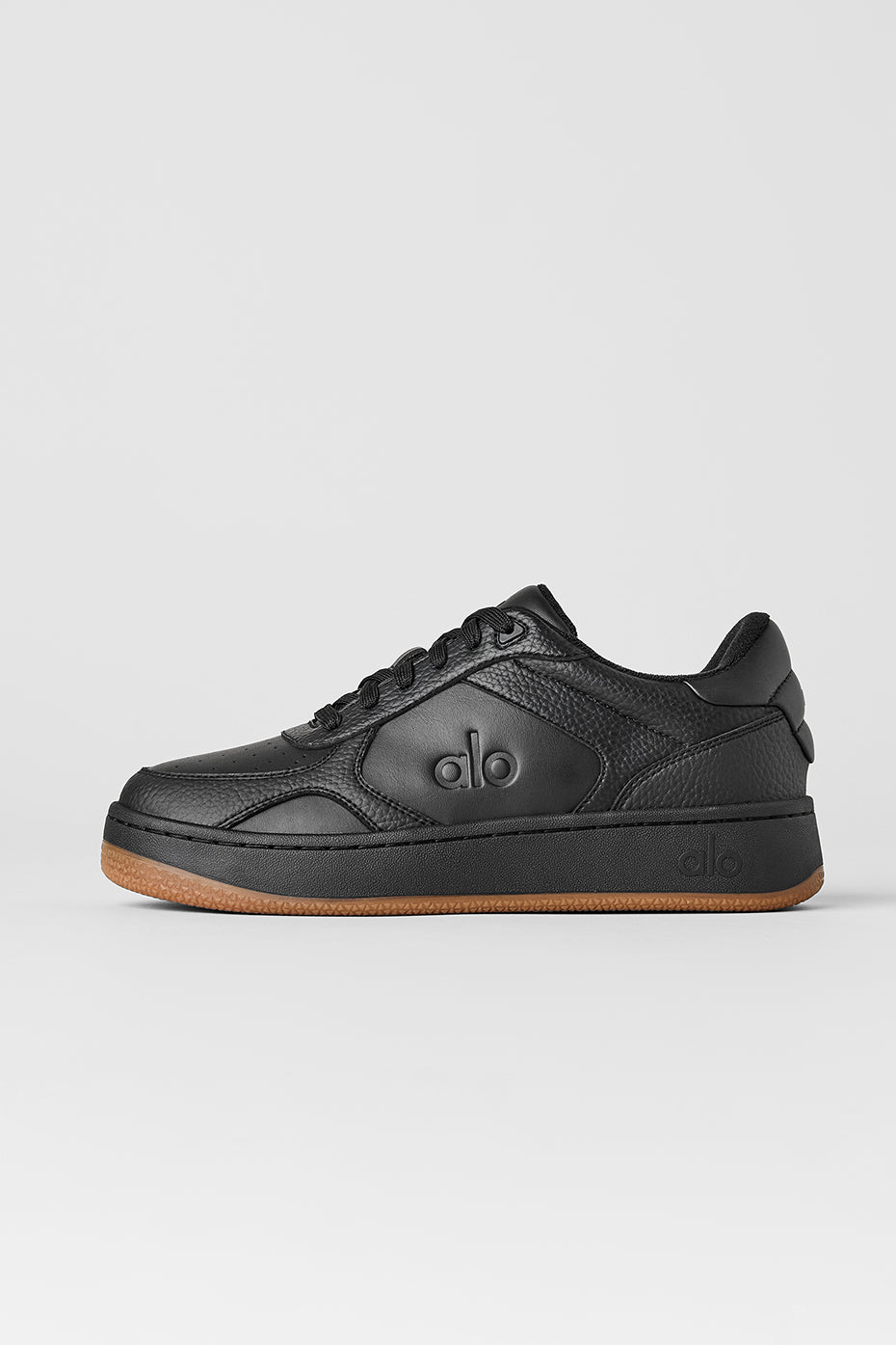 ALO Recovery Mode Sneaker - Black/Gum image 2