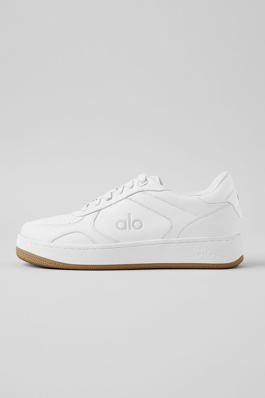 ALO Recovery Mode Sneaker - Natural White/Gum image 2