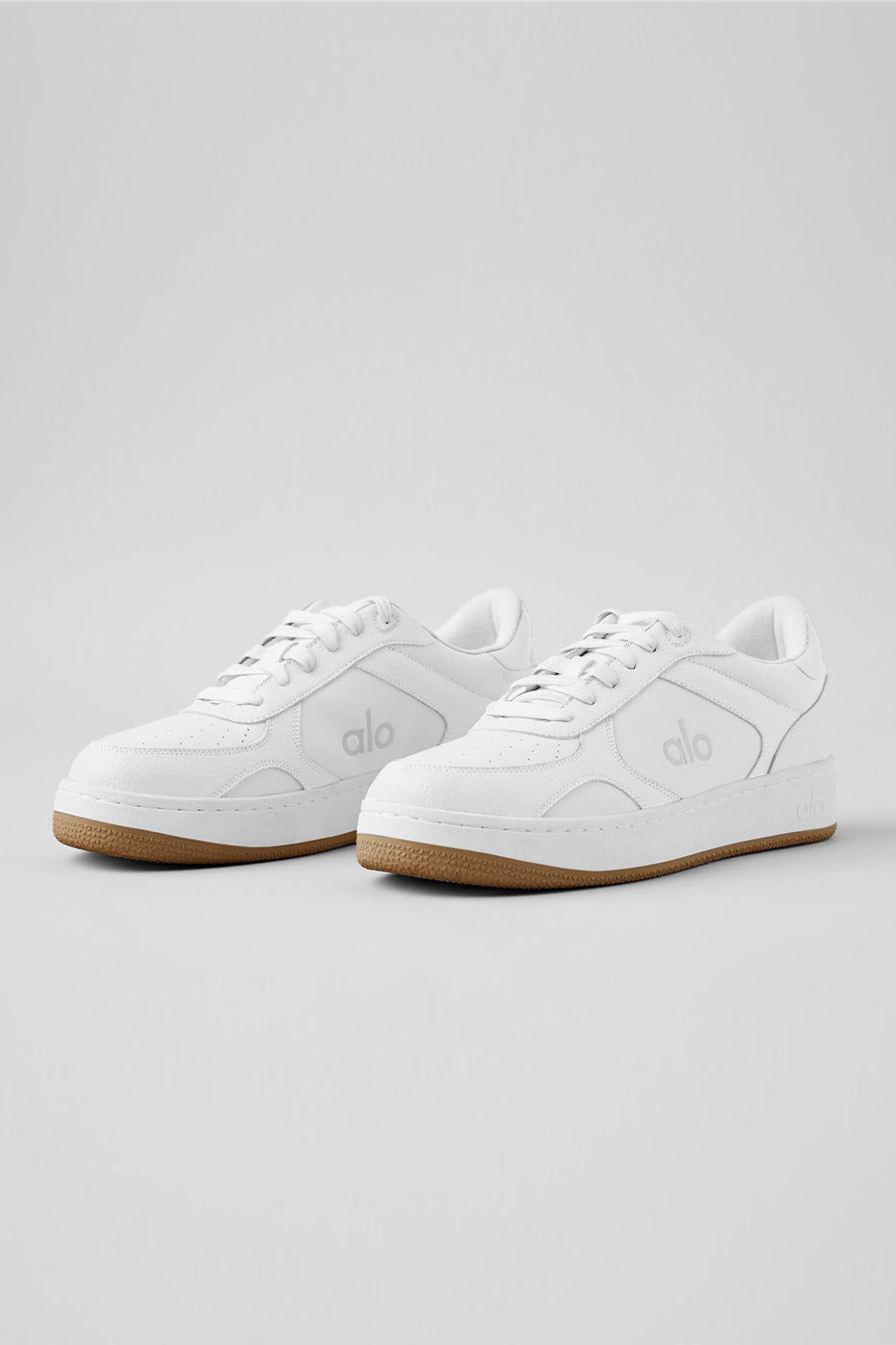 ALO Recovery Mode Sneaker - Natural White/Gum image 3