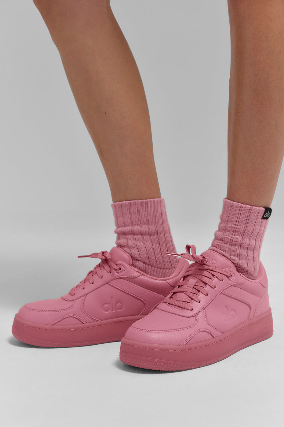 ALO Recovery Mode Sneaker - Pink Wild Rose image 6